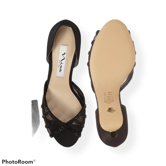 Nordstrom Nina Corita Emblished mesh sandal - Picture 2 of 8